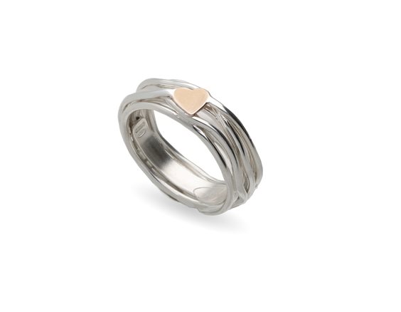 Ring Rubinia Woman in Silver AN324AR - AN324AR